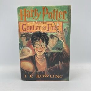 Harry Potter &‎ the Goblet of Fire - 1st American Edition  2000 JK Rowling